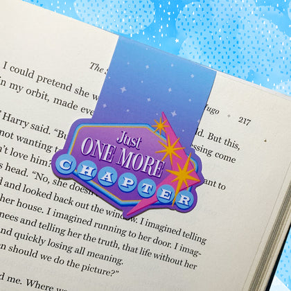 Sample of one of my new magnetic bookmarks