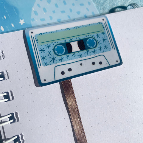 Yeti Cassette Tape Magnetic Bookmark