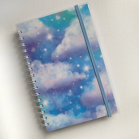 Dreamy Cloudscape Journal - Blue