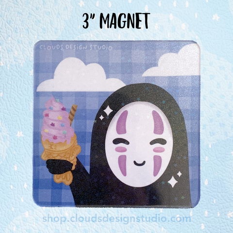 No Face with Taiyaki Magnet