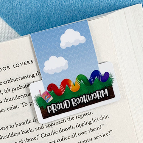 Proud Bookworm Magnetic Bookmark