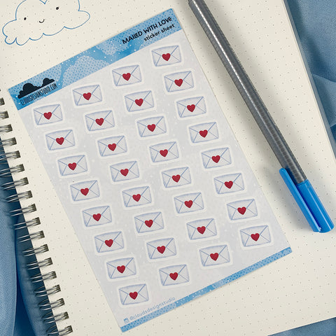Mailed with Love Sticker Sheet