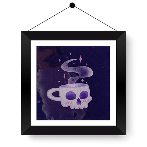 Skull Mug 4x4 Print