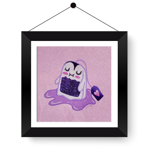 Vampy Teabag 4x4 Print