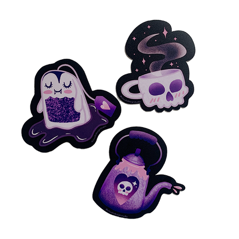 Spooky Tea Time Sticker Pack