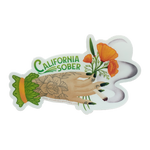 California Sober Sticker