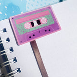 Girl Talk Cassette Tape Magnetic Bookmark