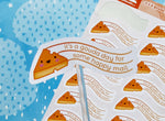 It's a Gouda Day for Some Happy Mail Sticker Sheet