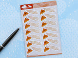 It's a Gouda Day for Some Happy Mail Sticker Sheet