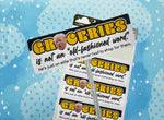 Groceries Is Not an Old-Fashioned Word Mini Sticker Sheet