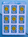 Oversized Have a Nice Day Stamp-Shaped Stickers