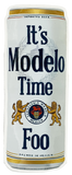 It's Modelo Time Foo Sticker