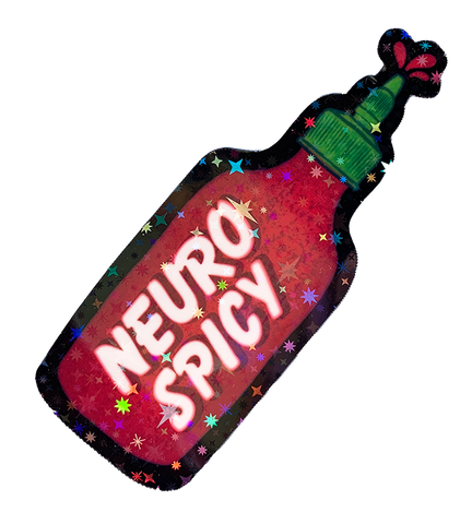 Neurospicy Sauce Sticker