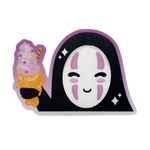 No Face with Taiyaki Sticker