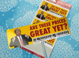 Are These Prices Great Yet? Mini Sticker Sheet