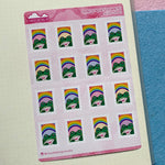 Don't Froget to Write Sticker Sheet