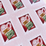 Merry Mail Sticker Sheet