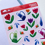 Tulip Friends Sticker Sheet