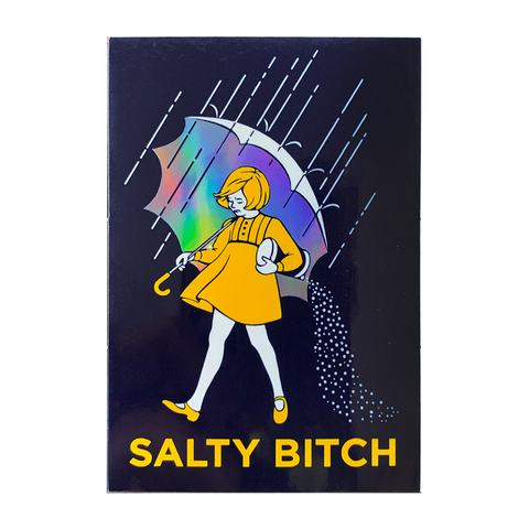 Salty Bitch Holographic Sticker