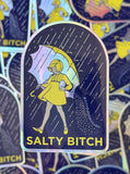 Salty Bitch Holographic Sticker