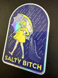 Salty Bitch Holographic Sticker