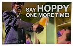 Say Hoppy One More Time Sticker