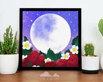 Strawberry Moon 8x8 Print