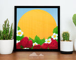 Strawberry Sunshine 8x8 Print