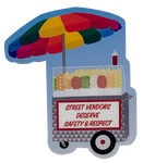 Street Vendors Deserve Safety & Respect Sticker