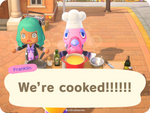 We're Cooked! - Woke Animals Sticker