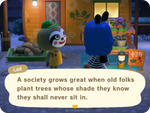 When Old Folks Plant Trees - Woke Animals Sticker