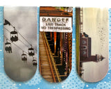 good times in santa cruz 3pk. magnetic bookmarks