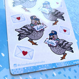 Hello Pigeon Mini Sticker Sheet