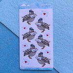 Hello Pigeon Mini Sticker Sheet