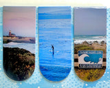 life by the sea 3pk. magnetic bookmarks