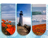 monterey bay 3pk. magnetic bookmarks