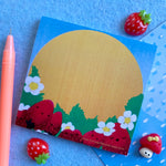 Strawberry Sunshine Sticky Notes