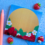 Strawberry Sunshine Sticky Notes