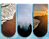 summit to sea 3pk. magnetic bookmarks