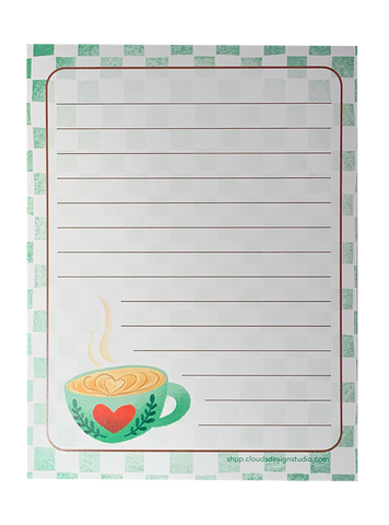 Warm Cuppa Notepad