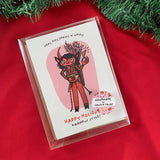 5-Pack Krampus Chips, Dips, Chains and Whips Cards, Envelopes and Sticker Sheet