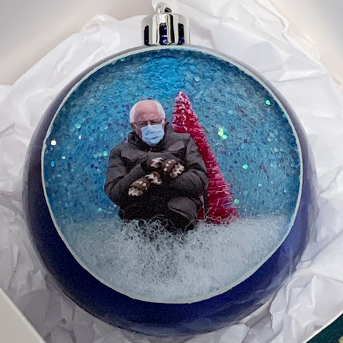 Bernie & His Mittens Ornament