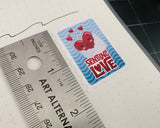 Sending Love Oversized Stamps Sticker Sheet