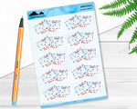 Pen Pals Sticker Sheet