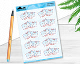 Pen Pals Sticker Sheet