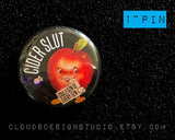 Very Direct Pin for Hard Cider Drinkers and Enthusiasts - 1" Pinback Button