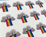 Spewing Rainbows Sticker Sheet