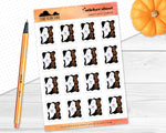 Ghost Post Happy Mail Postage Stamp-Shaped Stickers