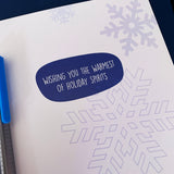 Warmest of Winter Spirits Greeting Card + Envelope